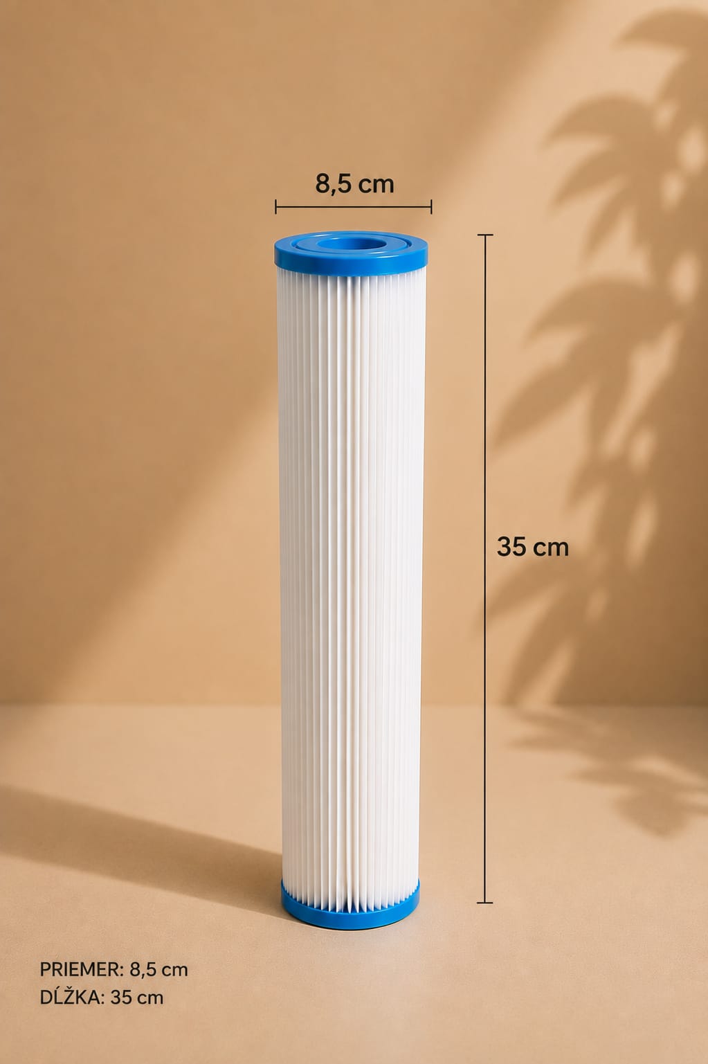 Kartušový vodný filter A5 – 8,5 x 35cm - Obrázek 2